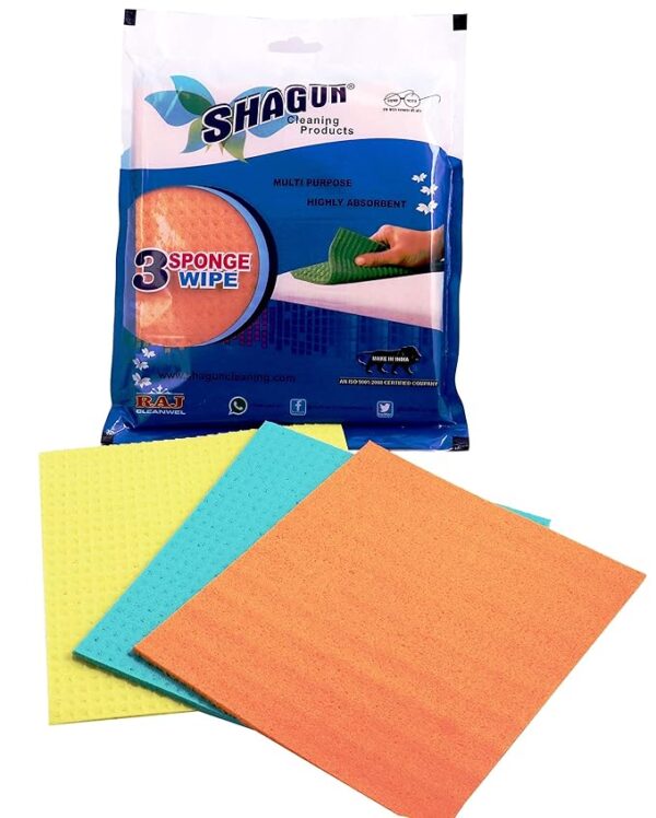 Shagun Sponge Wipe 3 (Pack of 3)