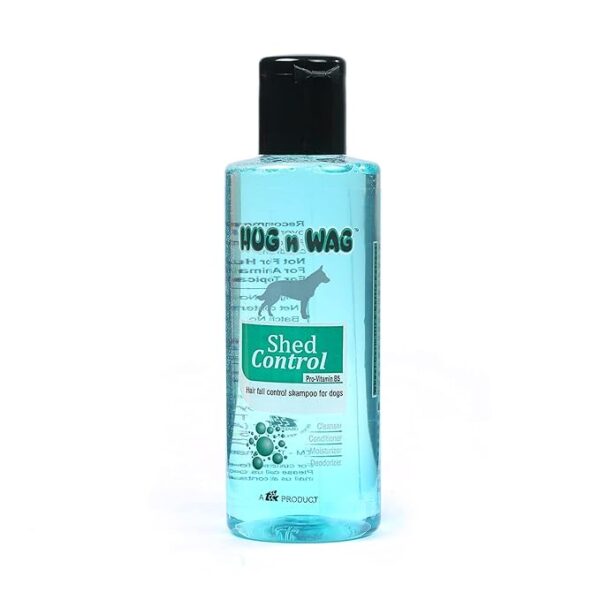 Hug n Wag Shed Control Shampoo for Dogs, 200 Ml