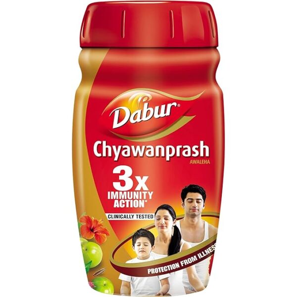 Dabur Chyawanprash : 2X/3X Immunity, helps build Strength and for Stamina – 950g