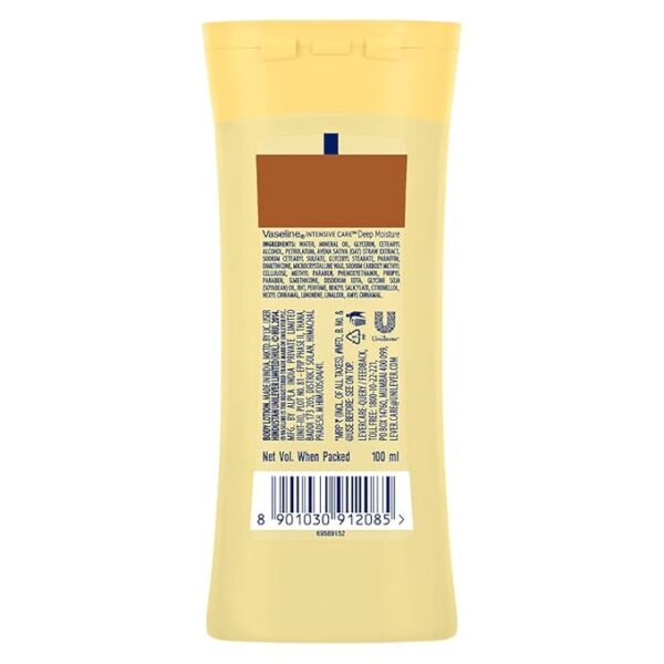 Vaseline Intensive Care Deep Moisture Body Lotion 90/100 ml - Image 2