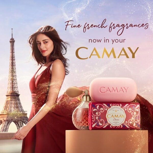 Camay Classic International Beauty Bath Bar | Beauty Bathing Soap|French Fragrance|For All Skin Types 125g| PACK OF 3 - Image 2