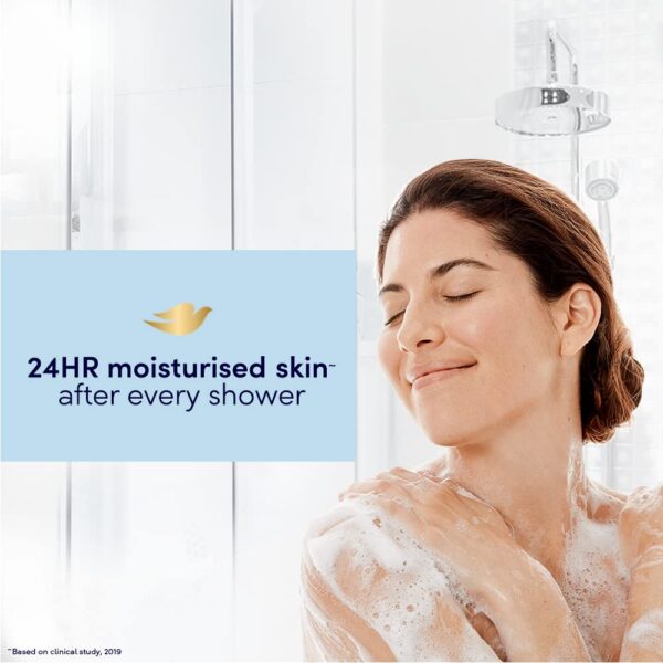 Dove Gentle Exfoliating Nourishing Body Wash, Mild Cleanser Moisturizes Skin, Balances Ph, For All Skin Type, 250 ml - Image 5