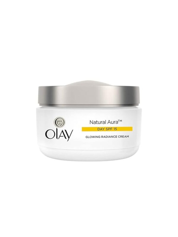 Olay Natural Aura Day Cream |Vitamin B3, Pro B5, E and SPF 15 |50 gm - Image 5