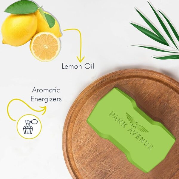 Park Avenue Lemon Storm Soap, 125g (Buy 3 Get 1Free) - Image 4