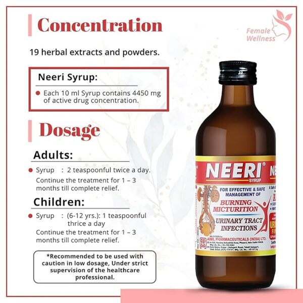 Neeri Syrup For Effective & Safe Management 200 Ml - Image 5