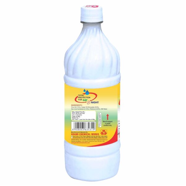 Gainda Premium White Floor Cleaner Disinfectant Phenyl Liquid Surface Cleaner for Hospitals, Homes, Offices & Commercial Use Removes Dirt, Stains & Germs - 1 L - Image 5