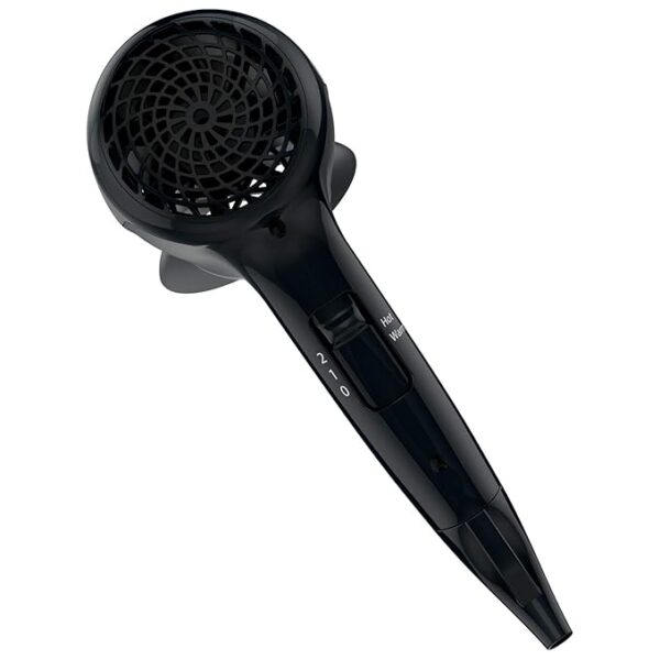 Havells HD3162 Men's 1565 Watts Powerful Hair Dryer with Thin Concentrator and Cool Shot Button; Heat Balance Technology (Black) - Image 3
