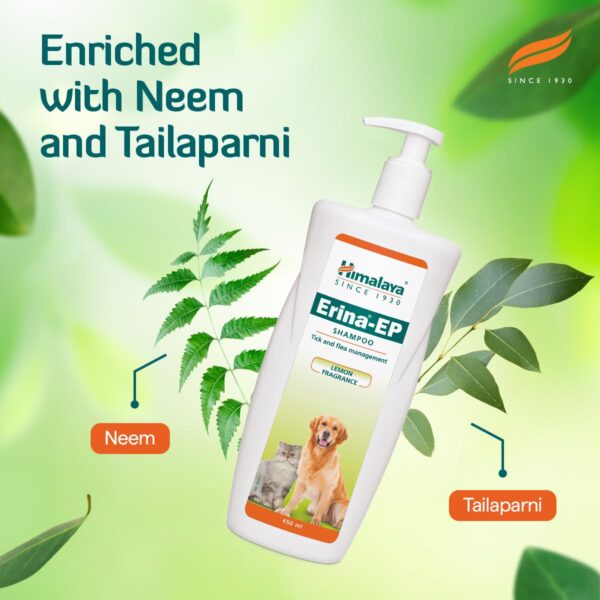 Himalaya Erina Ep Shampoo For Dogs And Cats, 200Ml - Image 6