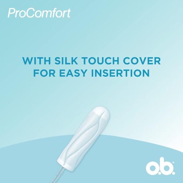 O.b. ProComfort Tampons - Regular (Average Flow, 20 Piece) - Image 5