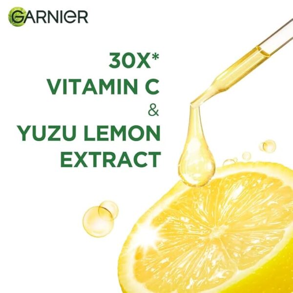 Garnier Skin Naturals, Face Serum, Bright Complete Vitamin C Booster, 15ml + Bright Complete Vitamin C Gel Facewash, 50g (2 ITEM IN SET) - Image 5