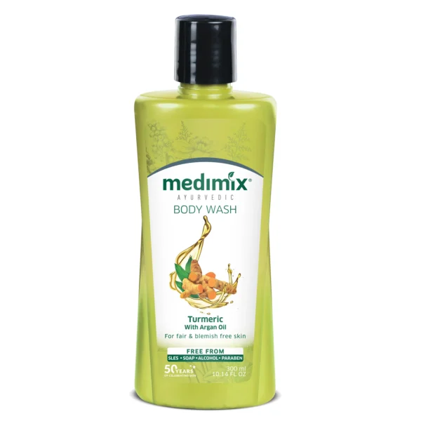 Medimix Ayurvedic Body Wash - 18 Herbs With Natural Oils, For Blemish Free Skin, 250 ml - Image 3