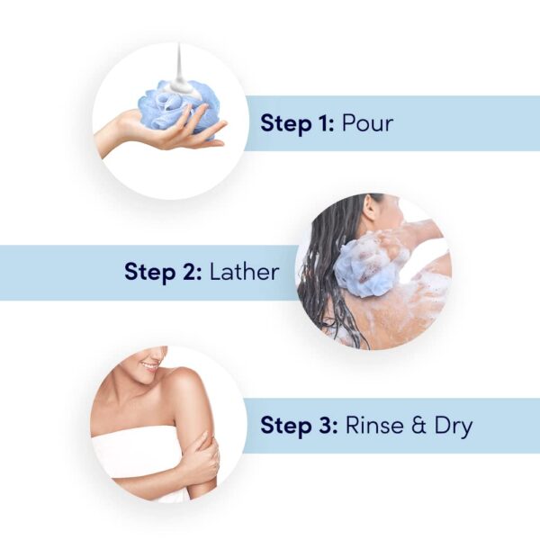 Dove Gentle Exfoliating Nourishing Body Wash, Mild Cleanser Moisturizes Skin, Balances Ph, For All Skin Type, 250 ml - Image 3