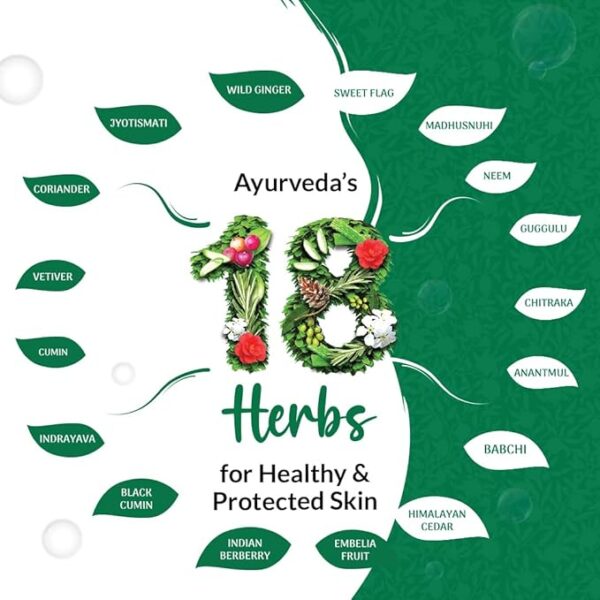 Medimix Ayurvedic Classic 18 Herbs Bathing Soap 125g (Buy 2 Get 1 EXTRA Combo Pack) | Natural Oils For Healthy & Protected Skin | Shop Herbal | Natural | Paraben-free & Sulphate-free | 100% Vegan - Image 4