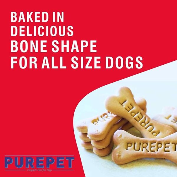 PUREPET Dog Treat Biscuit, Mutton Flavor For All Life Stages 800G Pack - Image 4