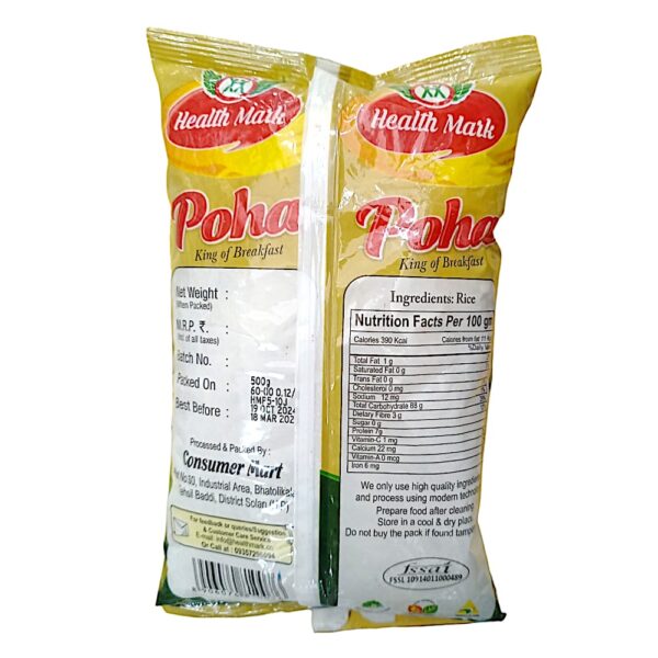 Health Mark Rise POHA 500g - Image 2