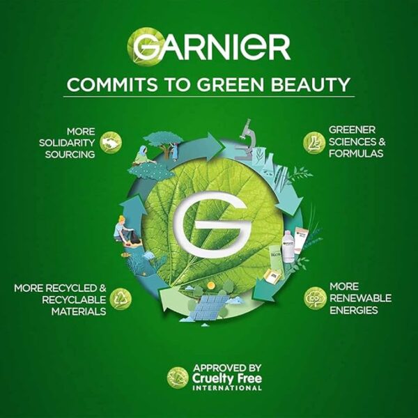 Garnier Skin Naturals, Face Serum, Bright Complete Vitamin C Booster, 15ml + Bright Complete Vitamin C Gel Facewash, 50g (2 ITEM IN SET) - Image 6