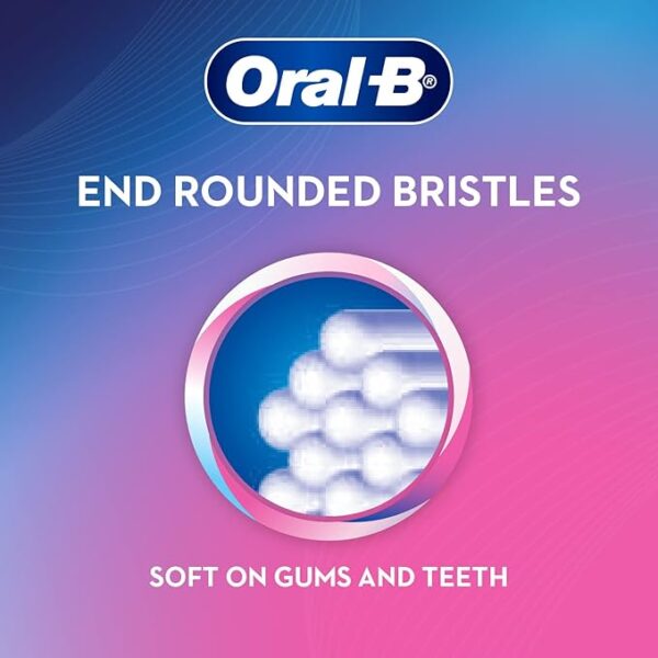 Oral B Sensitive Care Toothbrush, Extra Soft (Pack of 5) Adult, Manual, Multicolor - Image 5
