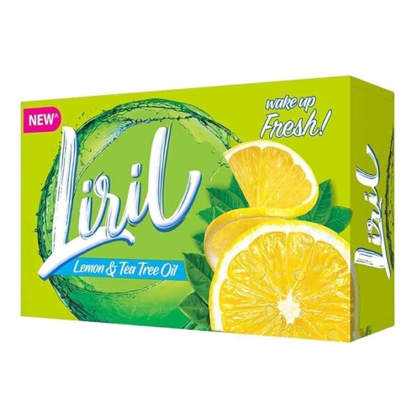 Liril Lemon and Tea Oil Soap 75g each(pack of 5) - Image 3