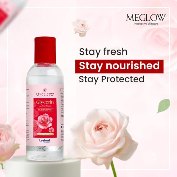 MEGLOW GLYCERIN Multipurpose Use || For Nourished Soft and Smooth Skin (Unisex) - Image 3