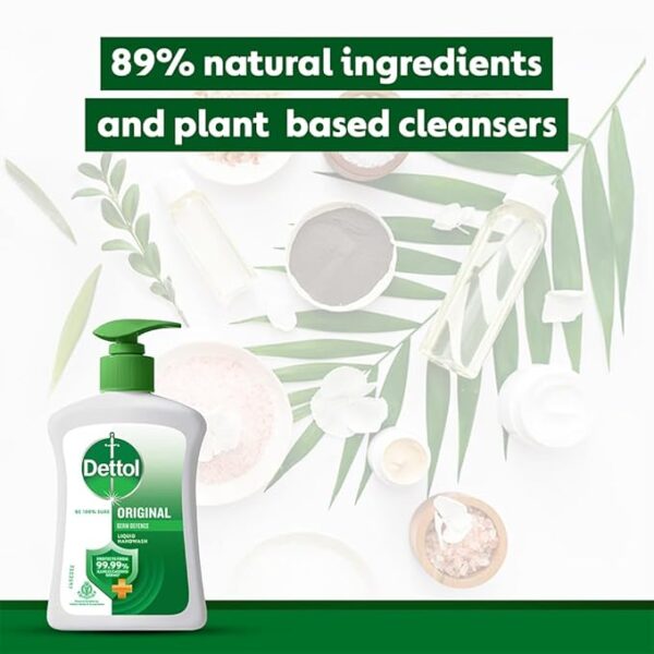 Dettol Liquid Handwash (Original) - 200 ml with Free Liquid Handwash - 175 ml (Any Variant) - Image 2