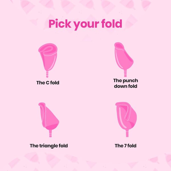 i-activ Menstrual Cup for Women with free sterilizer case | Rash-Free, Leak-Free & Ultra soft Cup with Pouch| 100% Medical Grade Silicone | 8-10 hrs protection (Medium) Pack of 1 - Image 7