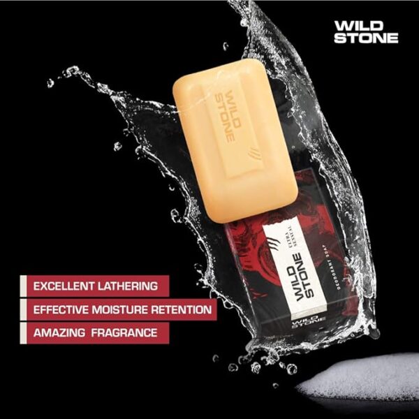 Wild Stone Soap Combo (3+1) for Men (125 g Each) - Image 4