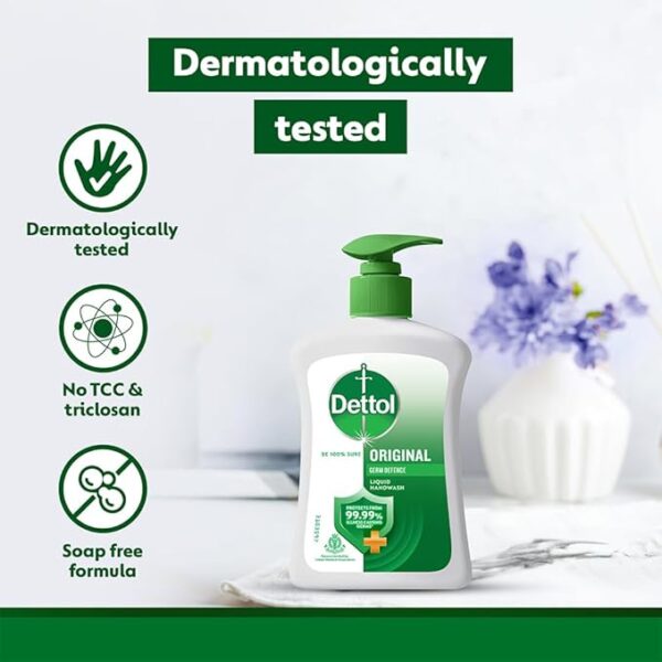 Dettol Liquid Handwash (Original) - 200 ml with Free Liquid Handwash - 175 ml (Any Variant) - Image 5