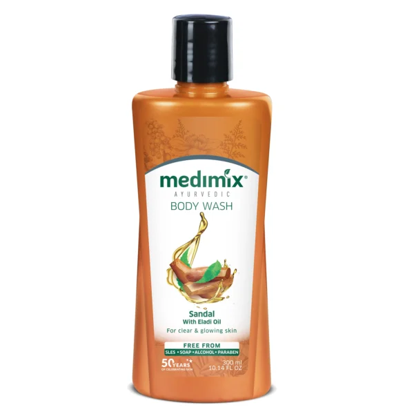 Medimix Ayurvedic Body Wash - 18 Herbs With Natural Oils, For Blemish Free Skin, 250 ml - Image 5