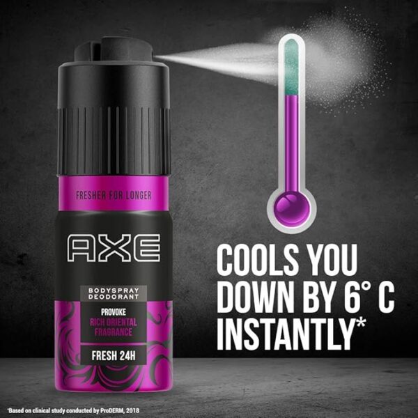 Axe Provoke Long Lasting Deodorant Body spray for Men 150 ml - Image 5