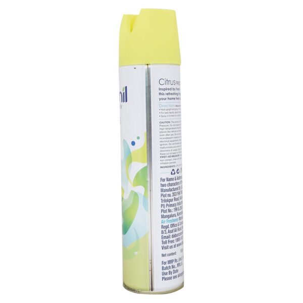 Odonil Citrus Fresh Room Freshener Spray (220ml) - Image 3