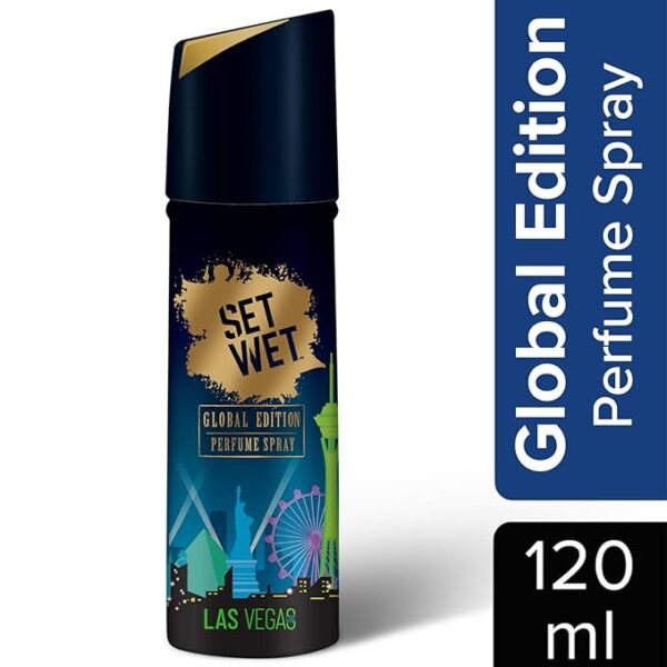 Set Wet Global Edition Bali Bliss Perfume Spray, 120ml & Global Edition Las Vegas Live Perfume Spray, 120ml For Men - Image 6