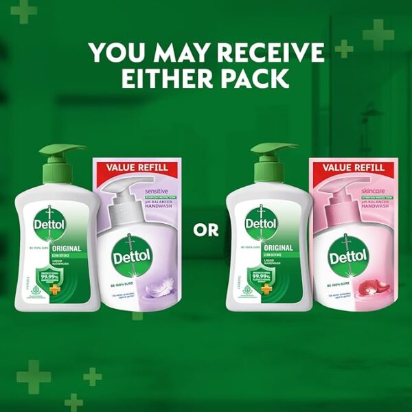 Dettol Liquid Handwash (Original) - 200 ml with Free Liquid Handwash - 175 ml (Any Variant) - Image 6