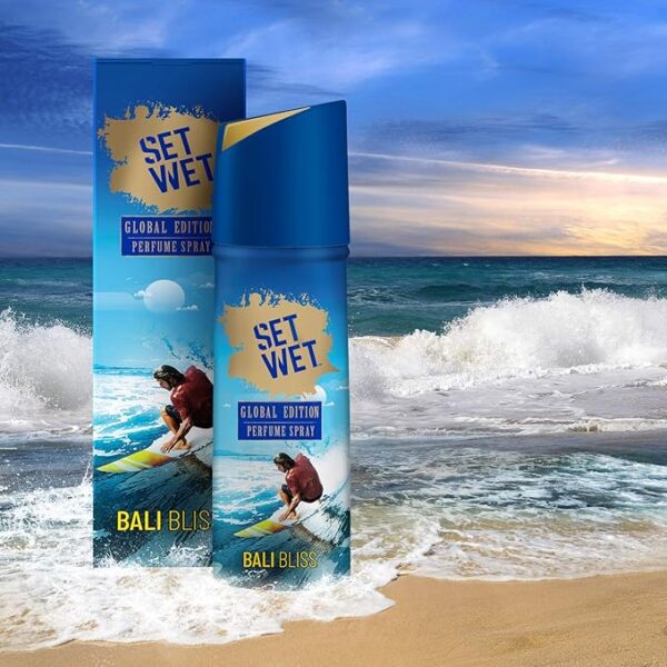 Set Wet Global Edition Bali Bliss Perfume Spray, 120ml & Global Edition Las Vegas Live Perfume Spray, 120ml For Men - Image 2