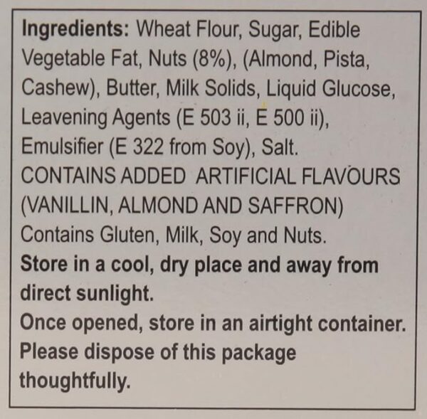 UNIBIC Cookies - Pista Badam, 150 g Box pack 2 - Image 3