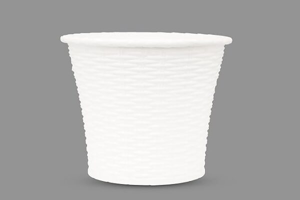 Gardens Need 100% Virgin Plastic Shining Pot 06 Inch, Multicolor (Set of 4 Pieces) - Image 2