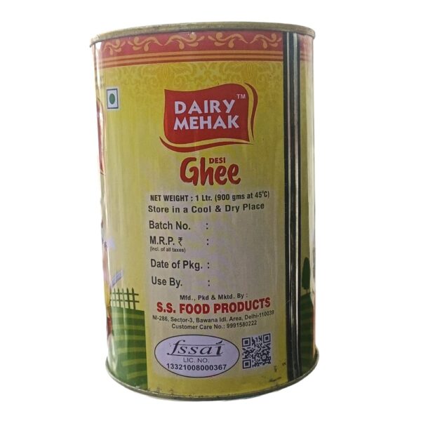 DAIRY MEHAK DESHI GHEE 1 KG - Image 3