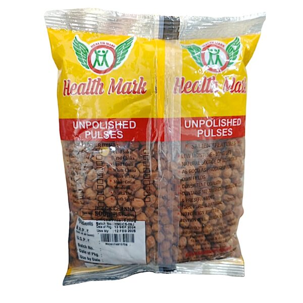 HEALTH MARK Black (kaala) Channa Daal - 1 KG / 500g - Image 4