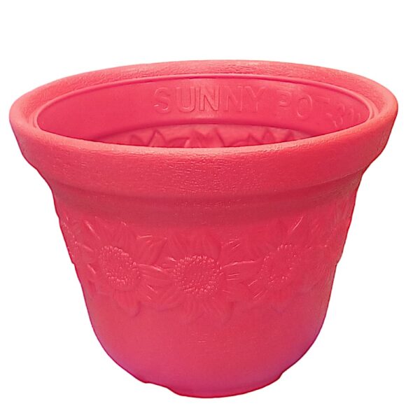 Clastik Designer Plastic Planter - Sunny Flower Pot (12inch Large) GAMLA - Image 5