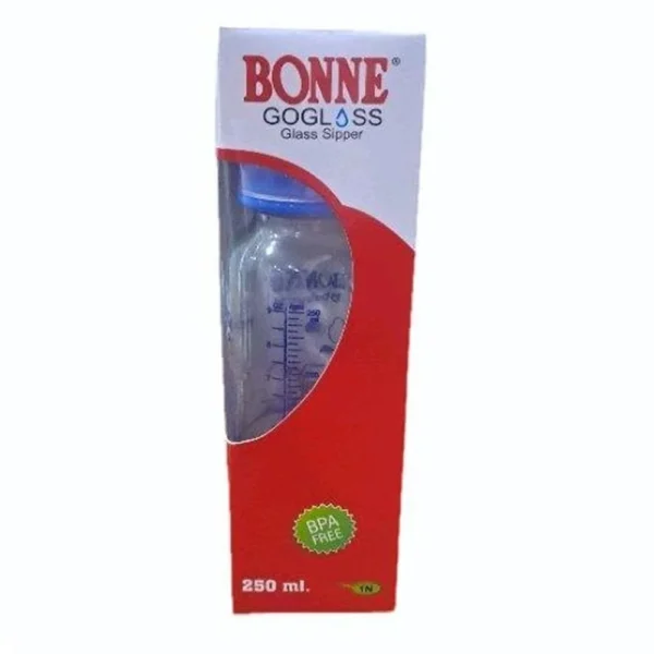 Goglass 250 Ml Glass Sipper GLASS BABY BOTTLE