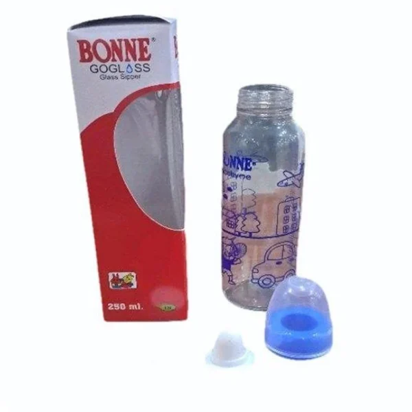 Goglass 250 Ml Glass Sipper GLASS BABY BOTTLE - Image 5