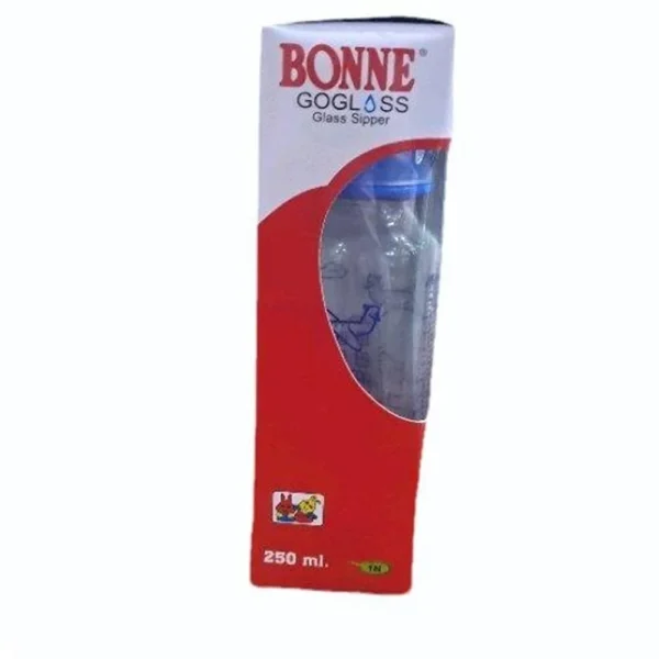 Goglass 250 Ml Glass Sipper GLASS BABY BOTTLE - Image 3