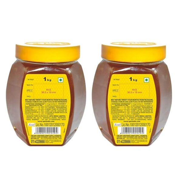 Apis Himalaya Honey, 1kg (Buy 1 Get 1 Free) - Image 2