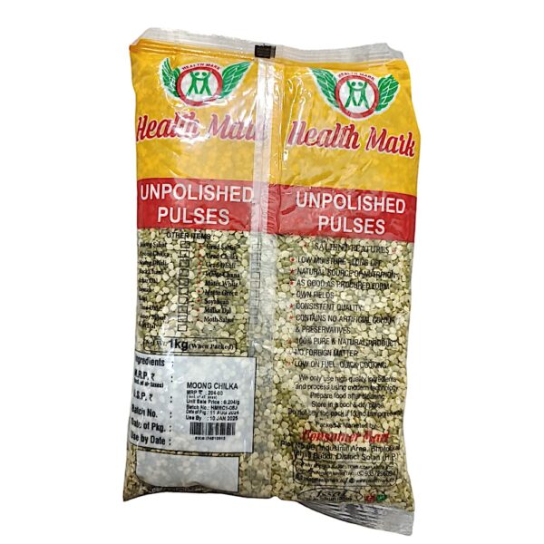 Health Mark MOONG CHILKA DAAL 1Kg - Image 2