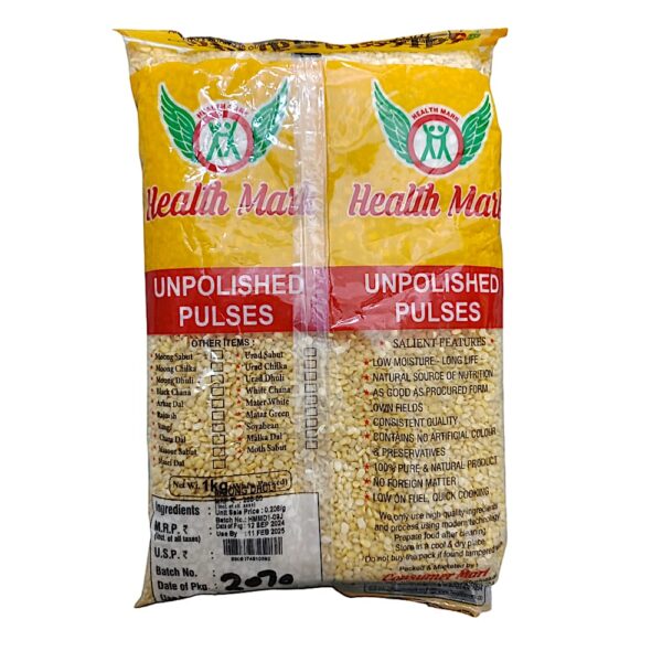 Health Mark  Moong Dal Dhulli 1kg / 500g - Image 2