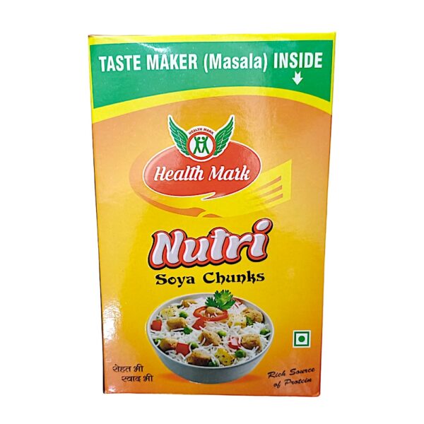Health Mark Taste Maker Soya Chunks 200 Grams I 100% Vegetarian and Healthy