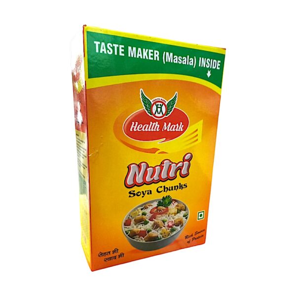 Health Mark Taste Maker Soya Chunks 200 Grams I 100% Vegetarian and Healthy - Image 2