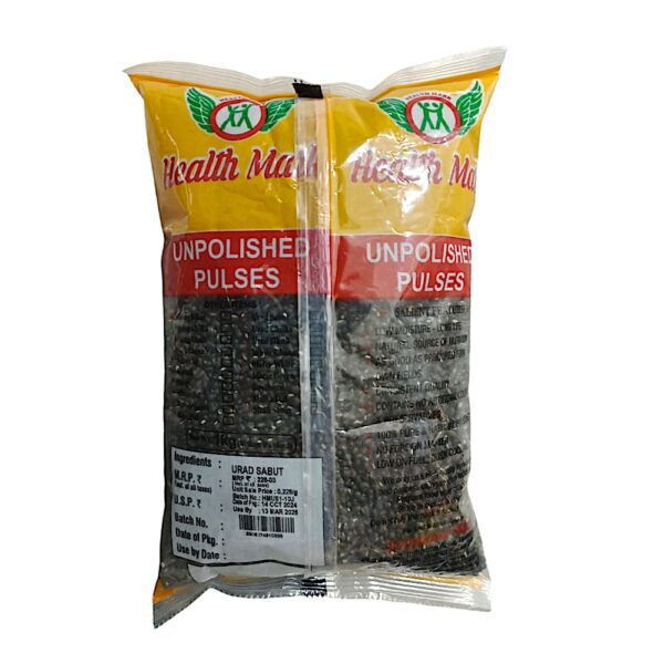 Health Mark Urad Whole/Sabut/Urad Kala Urad Pouch,1kg - Image 3