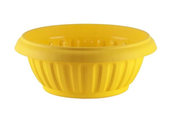 Gardens Need 100% Virgin Plastic Bajaj Pot 12 Inch, Multicolor (Set of 4 Pieces) - Image 3